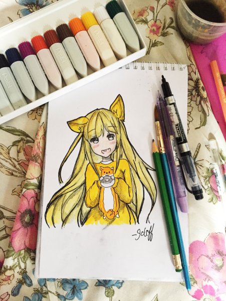 Идеи для рисования аниме