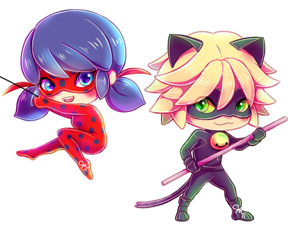 Леди баг и супер кот Chibi