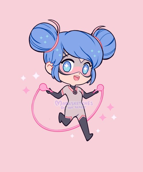 Леди баг и супер кот Chibi