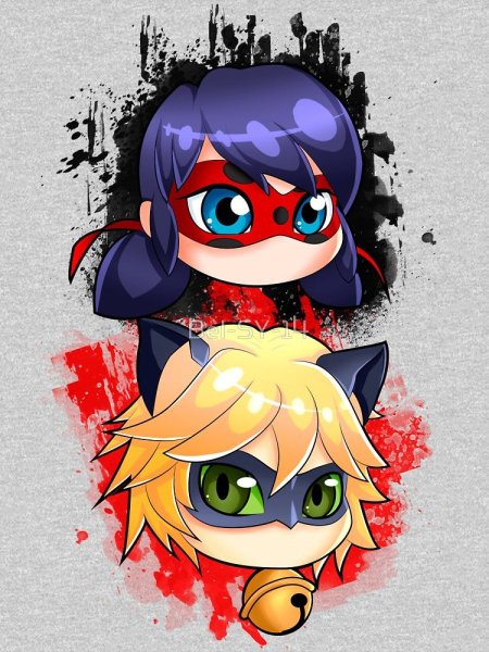 Chibi леди баг