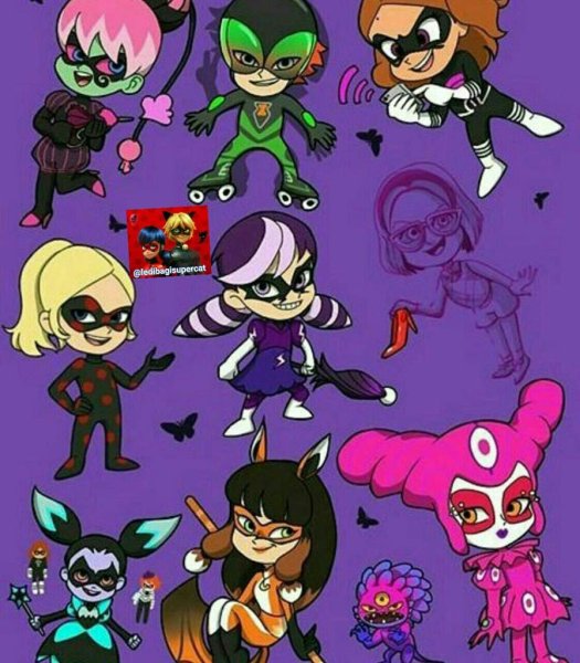 Miraculous злодеи