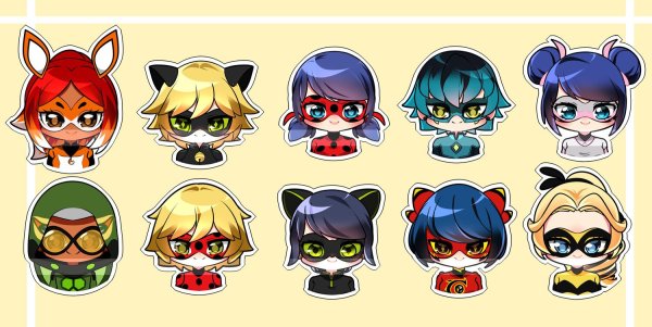 Ladybug Стикеры