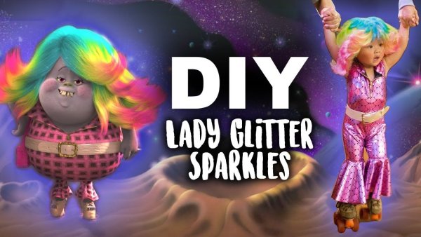 Lady glitter