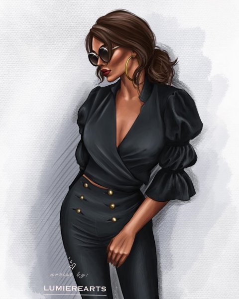 Girl Boss иллюстрация