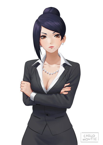 Okuzumi Yuiko училка аниме