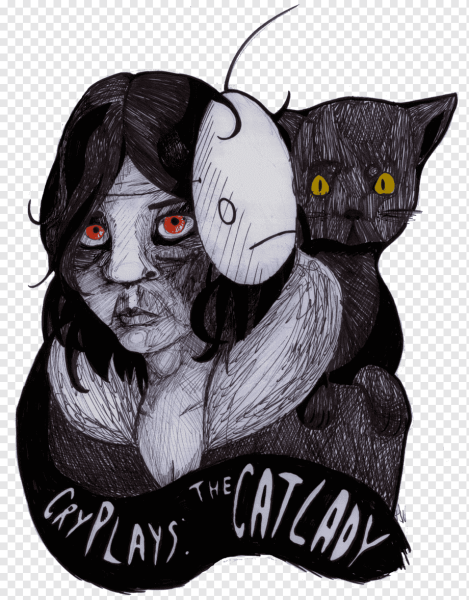 The Cat Lady игра арт