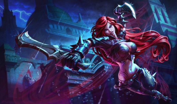 League of Legends Катарина арт