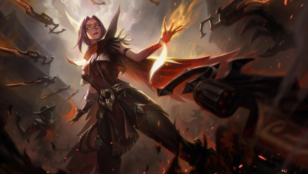 League of Legends ковбой Сенна