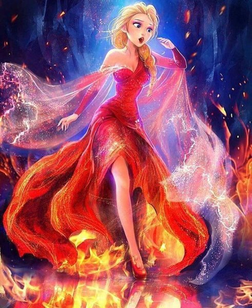 Ледяная Королева Эльза