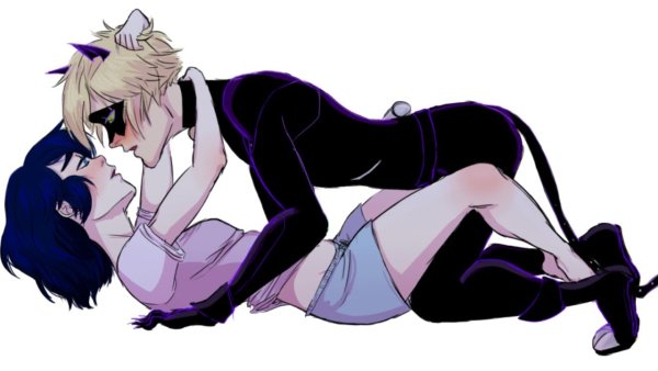 Кот Нуар и Маринетт 18
