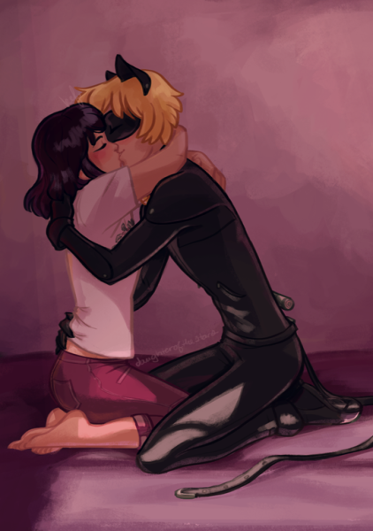 Кот Нуар и Маринетт 18