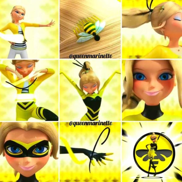 Miraculous Ladybug Queen Bee трансформация