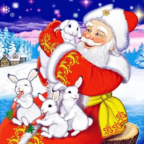Новогодний заяц