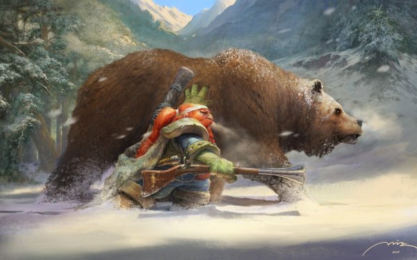 World of Warcraft дворф медведь