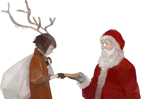 Новогодний арт