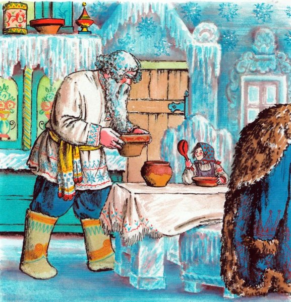 Мороз Иванович иллюстрации