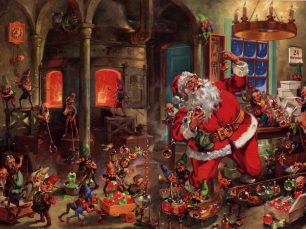 Santa’s Workshop Санта