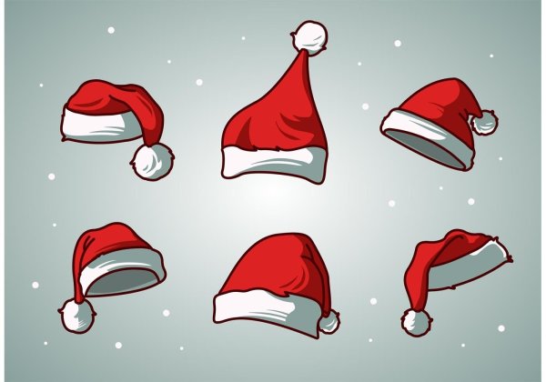 Новогодняя шапка арт