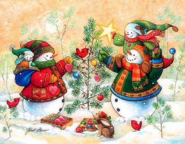 .Художница Janet Stever