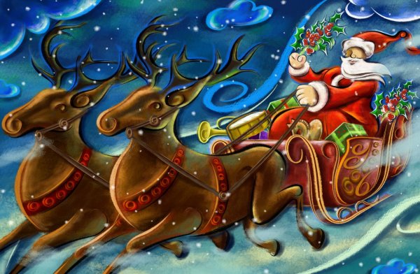 Новогодние рисунки