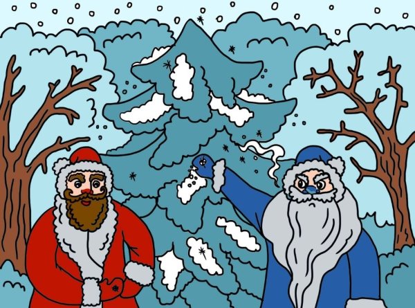 Два Мороза писатель
