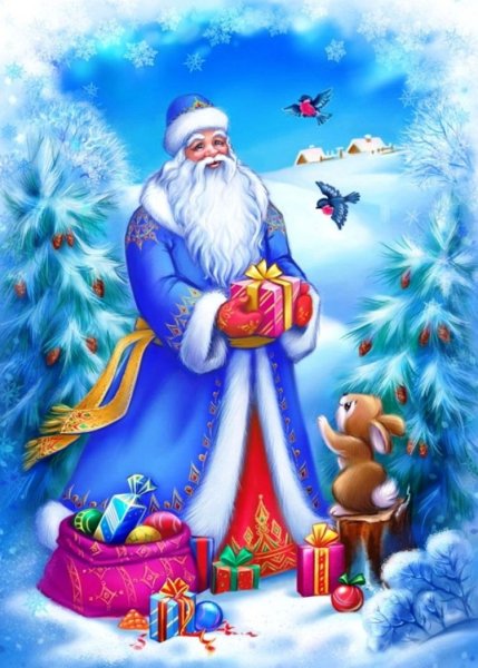 Новый год дед Мороз