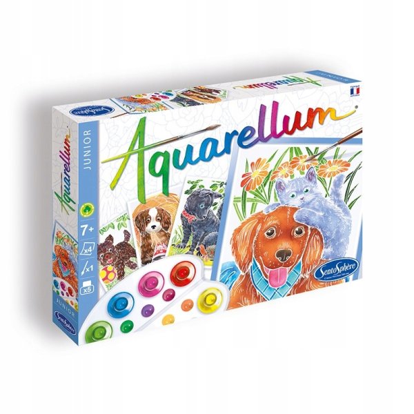 Aquarellum набор для раскрашивания животные