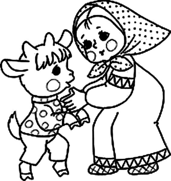 Нарисовать Аленушку