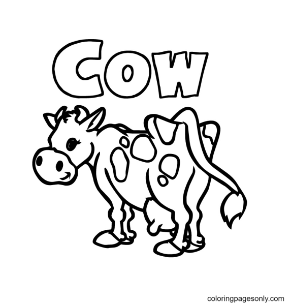 A Cow английский для детей