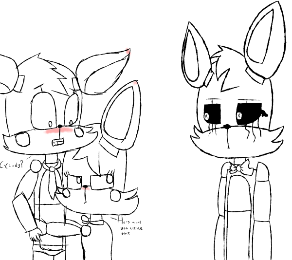 Раскраски аниме АНИМАТРОНИКИ Мангл