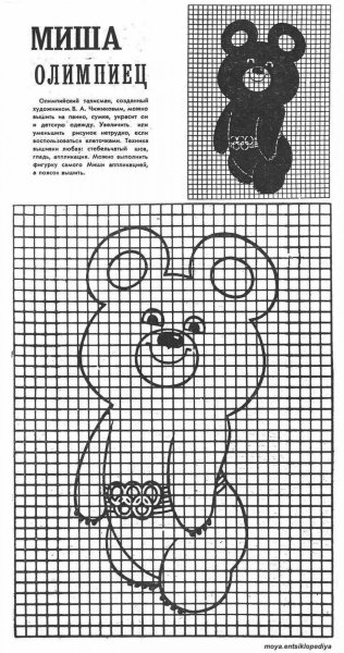 Олимпийский мишка 1980