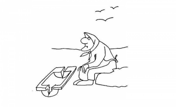 Корыто рисунок