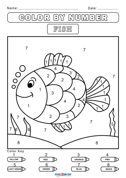 Fish Worksheet