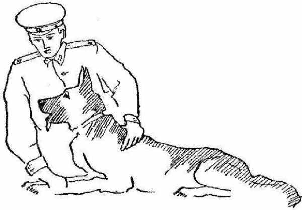 Раскраска пограничник