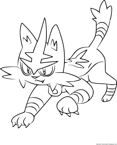 Покемон Torracat