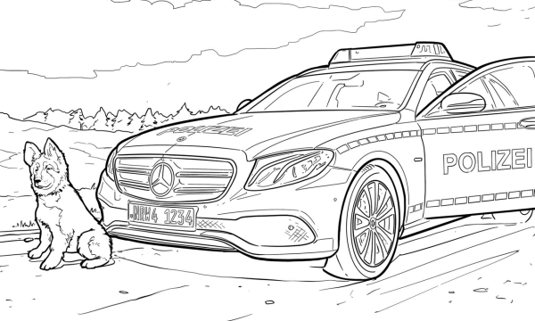 Мерседес раскраска e63s