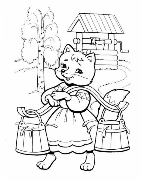 Сказки. Раскраски