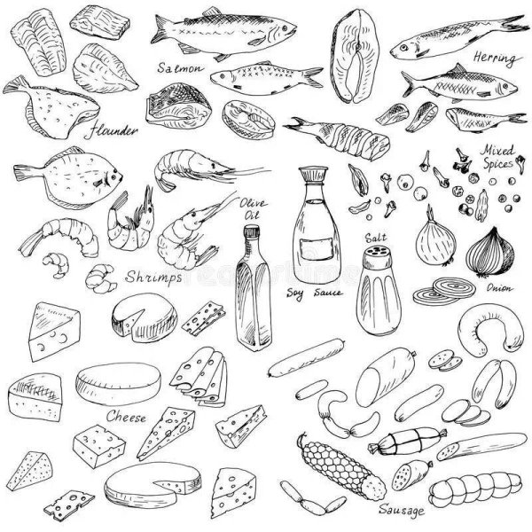 Графическое изображение продуктов