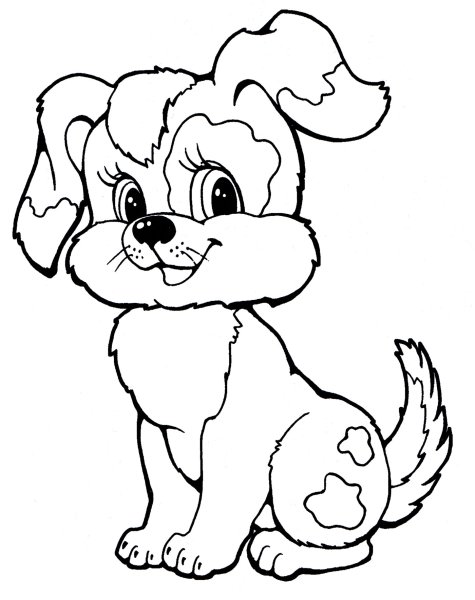 Раскраски жучка собака (45 фото)