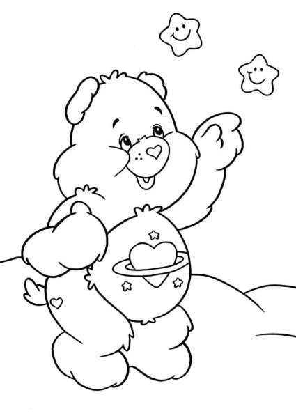 Care Bears раскраска