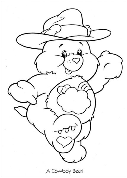 Care Bears раскраска