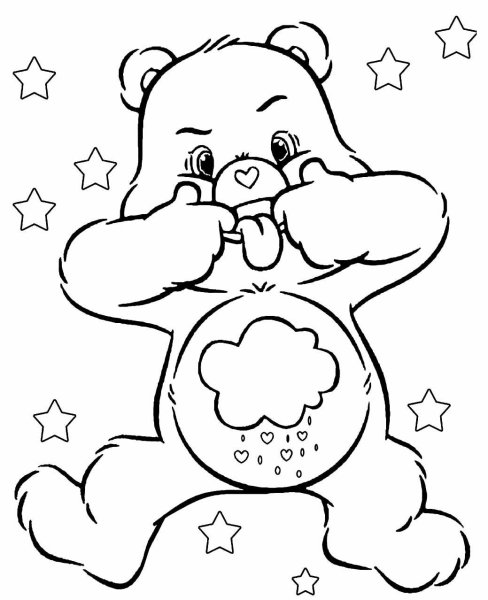Care Bears раскраска