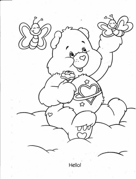 Care Bears раскраска