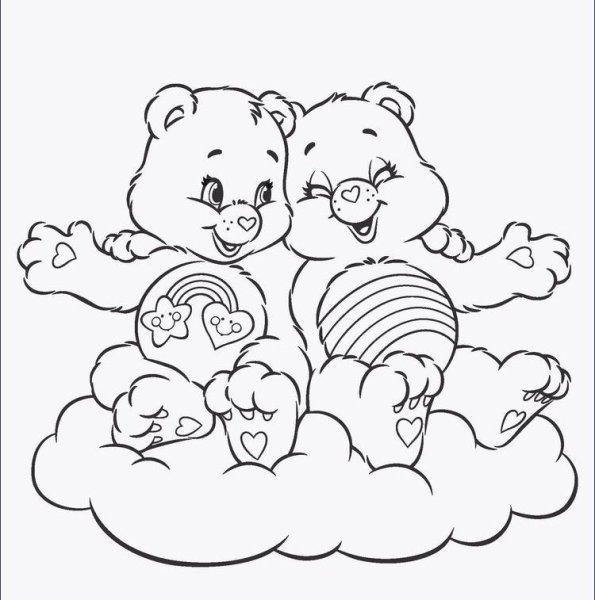 Care Bears раскраска