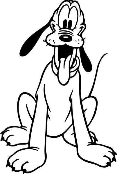 Раскраски собака из мультфильма (44 фото)