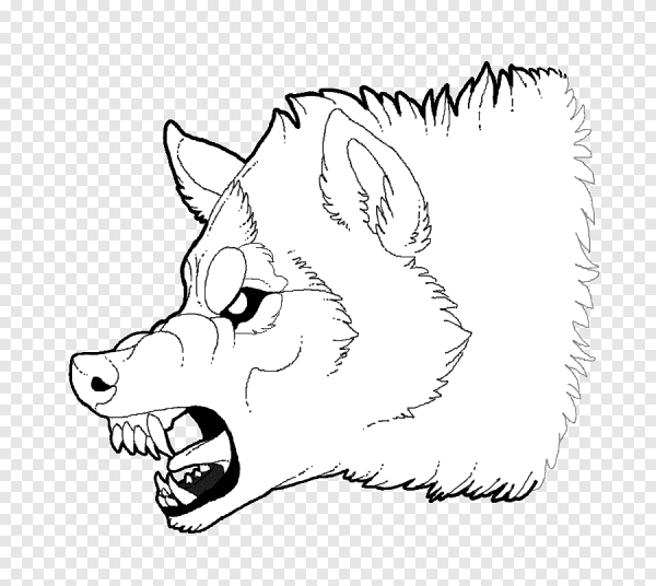 Wolf Lineart