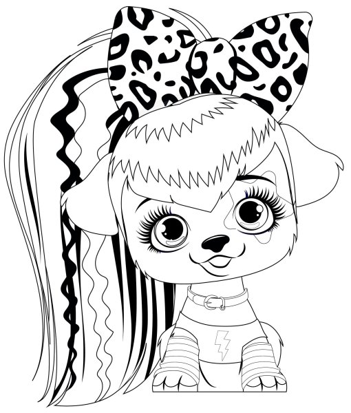 VIP Pets раскраска
