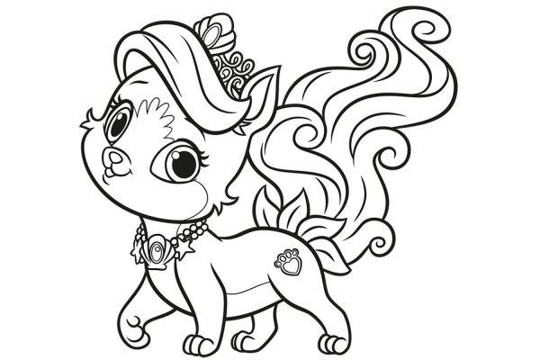 Раскраска Littlest Pet shop