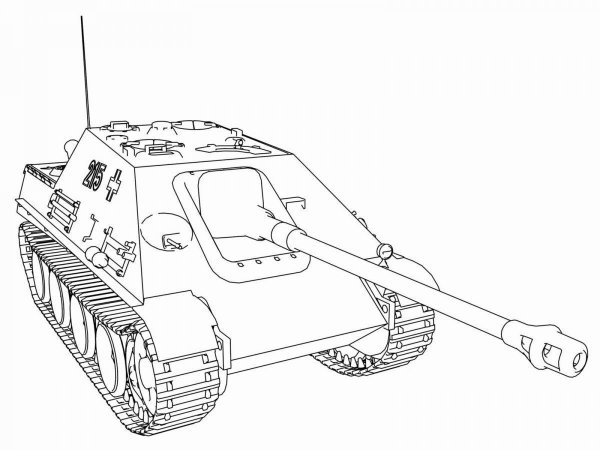 Раскраски танков ИСУ 152