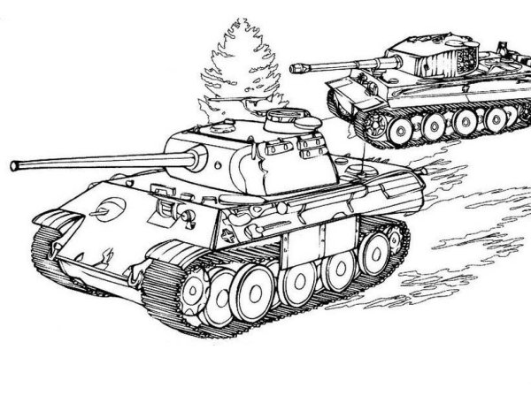 Раскраски танков World of Tanks т34